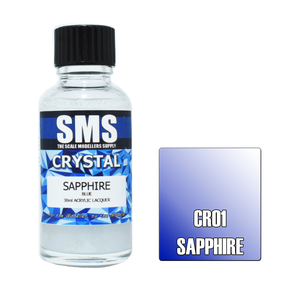 SMS - CR01 - Crystal Sapphire (Blue) 30ml