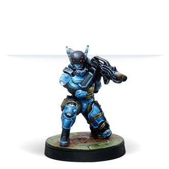 Infinity: PanOceania - Echo-Bravo, Fast Intervention Unit (Light Rocket Launcher)