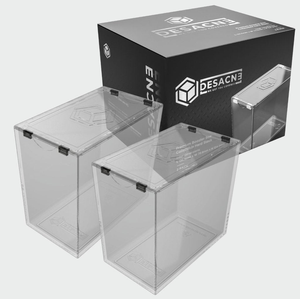 Desacne - Premium Booster Box Protector - 2 Pack