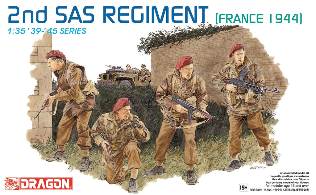 Dragon DR6199 1/35 2nd SAS Regiment (France 1944)