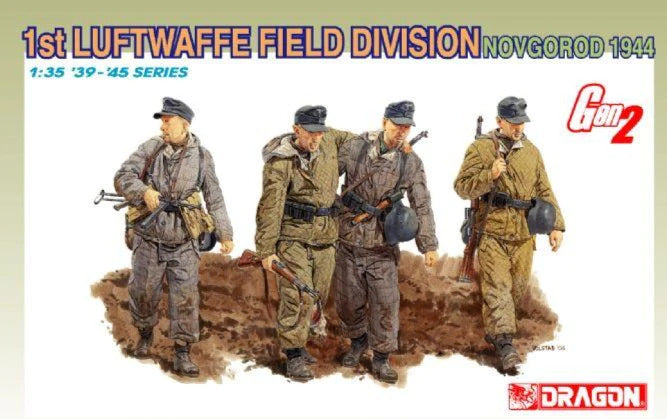 Dragon - DR6274 - 1/35 1st Luftwaffe Field Division (Novgorod 1944) Plastic Model Kit