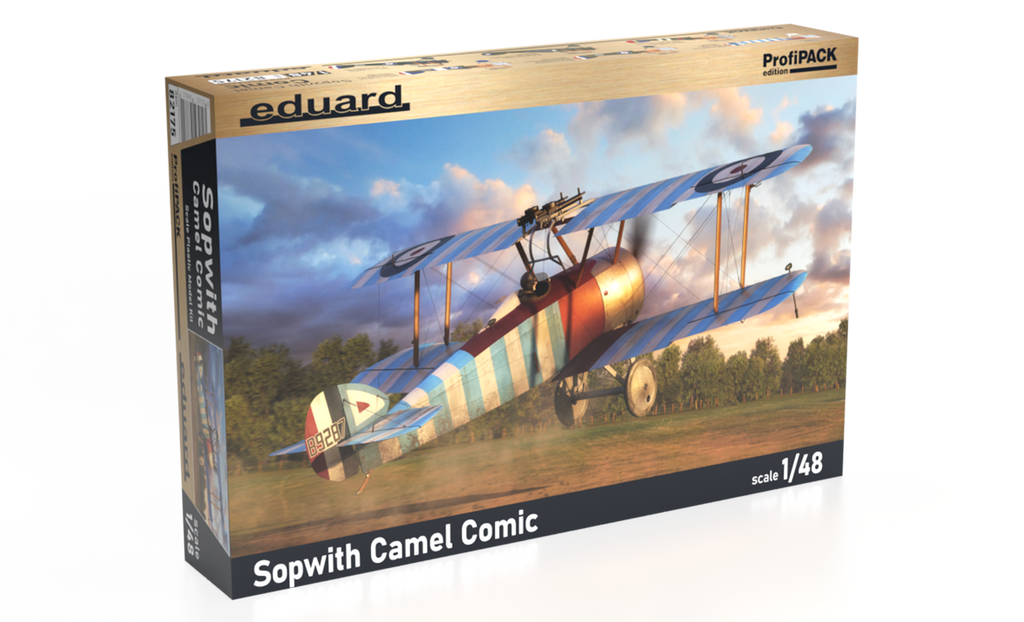 Eduard - 1/48 - Sopwith Camel Comic Plastic Model Kit *AUST Decals* [AFC][82175]