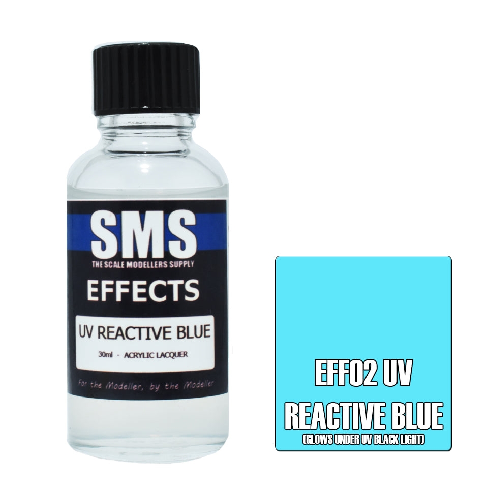 SMS - EFF02 - Effects UV Reactive Blue 30ml