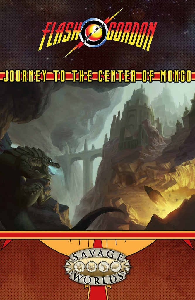 Flash Gordon RPG - GM Screen + Journey to the Centre of Mongo Adventure