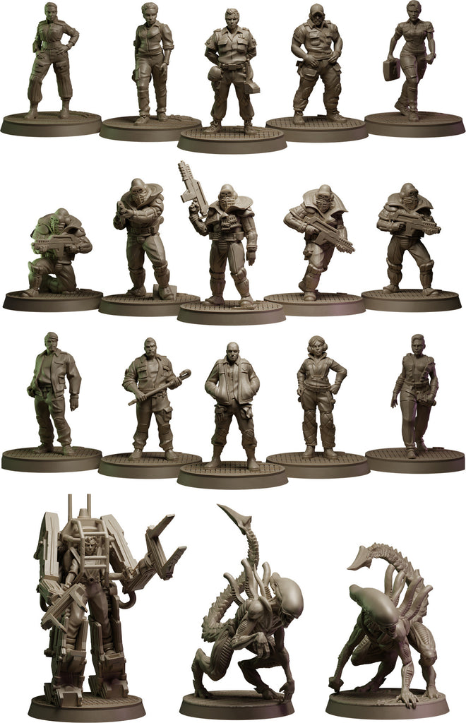 ALIEN RPG - Miniatures Set: Rapture Protocol