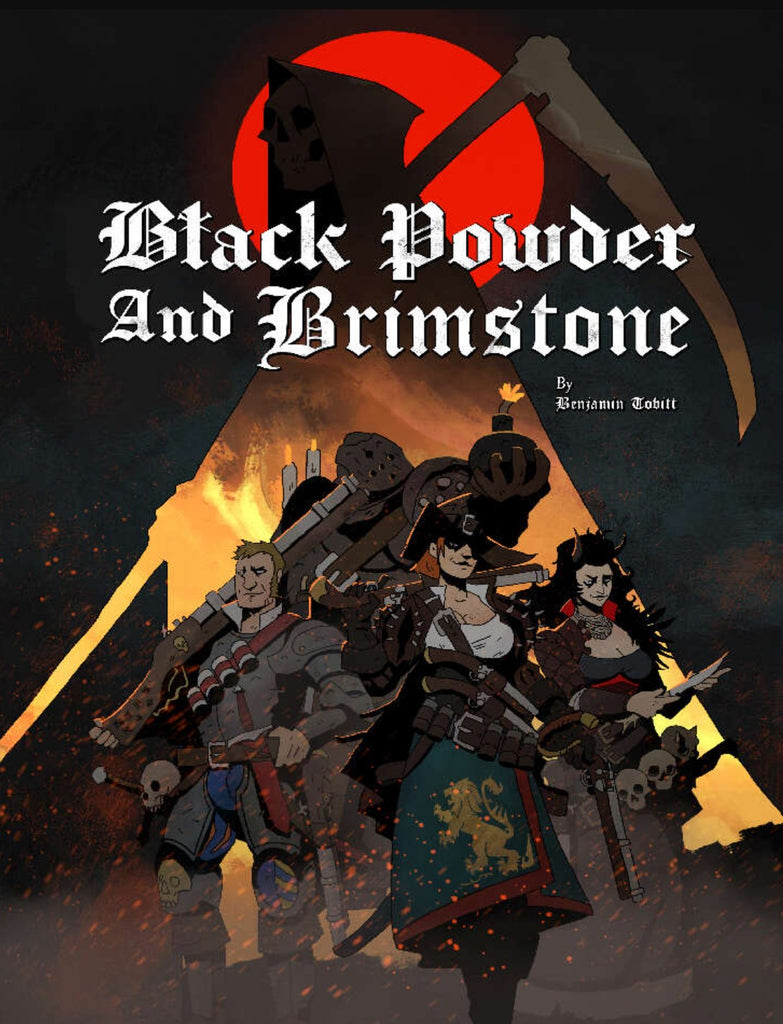 Black Powder and Brimstone Core Rulebook (Fantasy RPG, Digest-Sized Hardback)