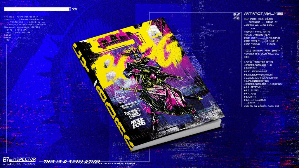 Mork Borg RPG - Cy_Borg Core Rulebook (HC)