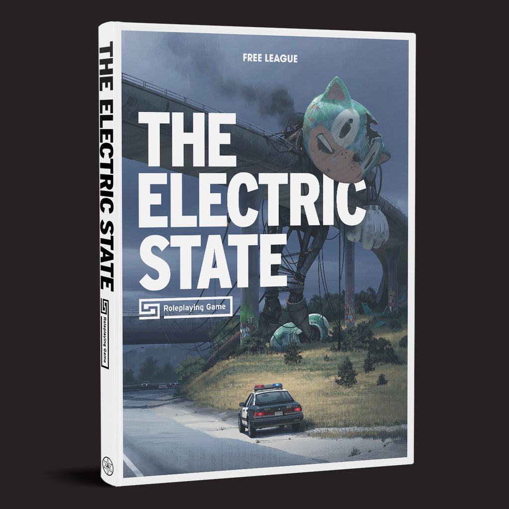 The Electric State Roleplaying Game Core Rulebook (SciFi RPG, Hardback)