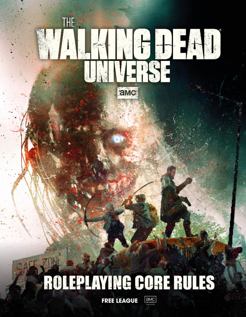 The Walking Dead Universe Rpg Core Rules (Horror Rpg, Hardback) FLFTWD001