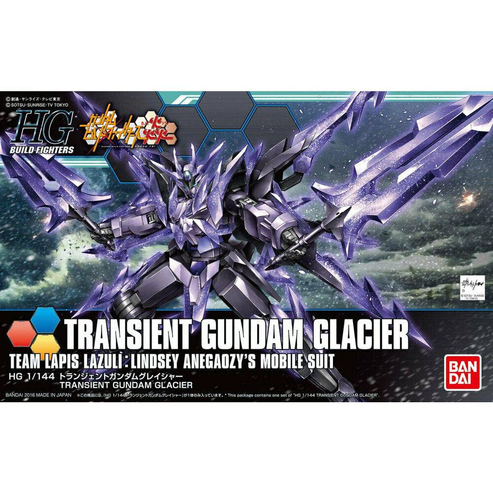 Bandai - 1/144 - Gundam HG Build Fighters Transient Gundam Glacier - G5055443