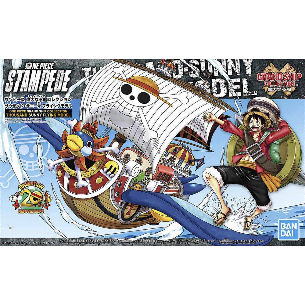 Bandai One Piece Grand Ship Collection Thousand-Sunny Flying Model