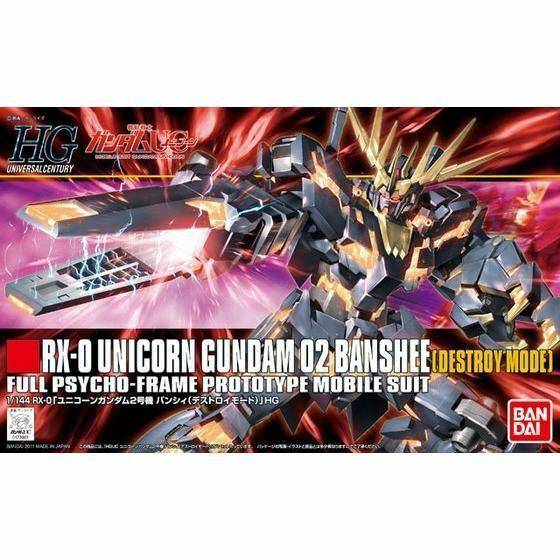 Bandai - 1/144 - HGUC BANSHEE DESTROY MODE - G5057983