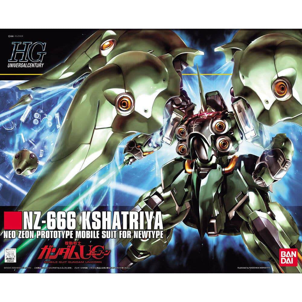 Bandai 1/144 HG NZ666 KSHATRIYA HGUC