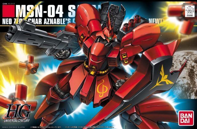 Bandai Gundam HGUC 1/144 MSN-04 Sazabi Gunpla Model Kit  G5058889