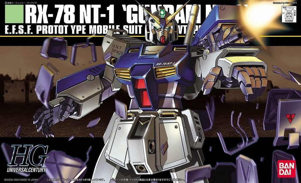 Bandai Gundam HGUC 1/144 RX-78 NT-1 Gundam ALEX Gunpla Model Kit  G5059158