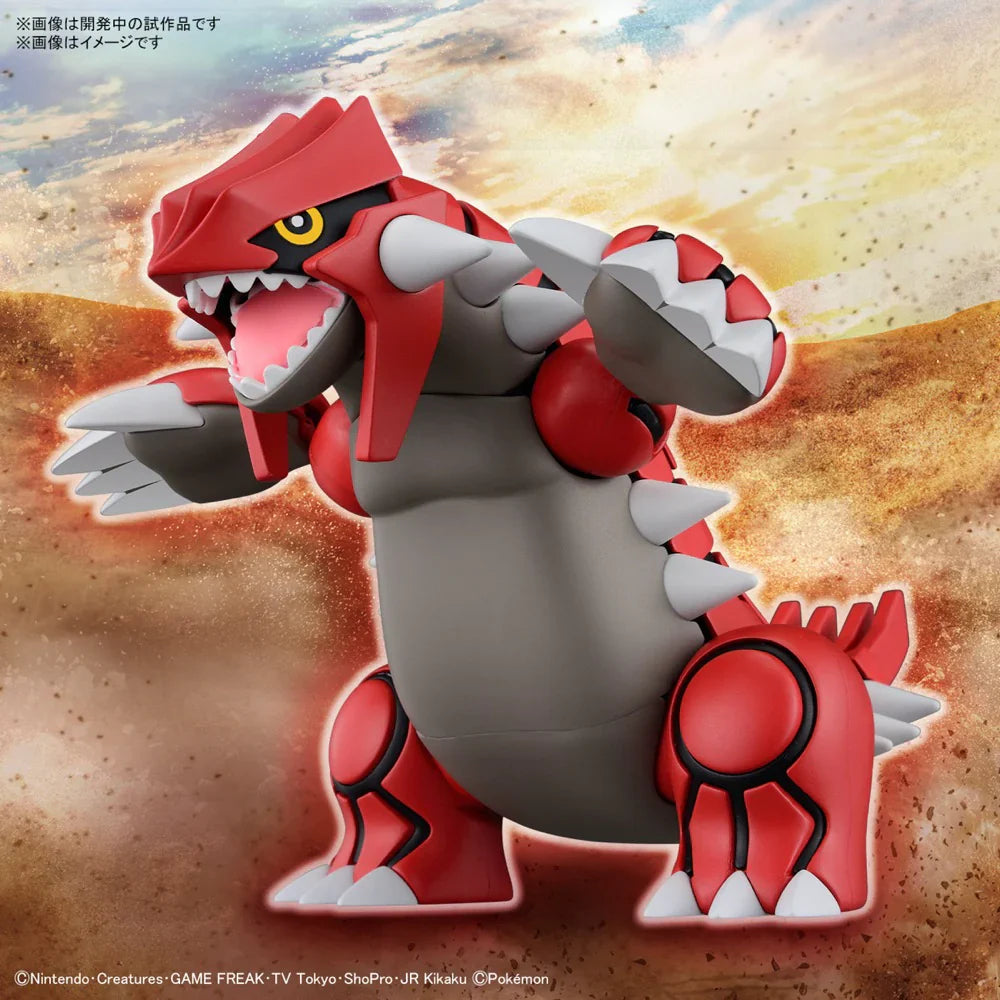 Bandai - POKEMON MODEL KIT GROUDON G5066016