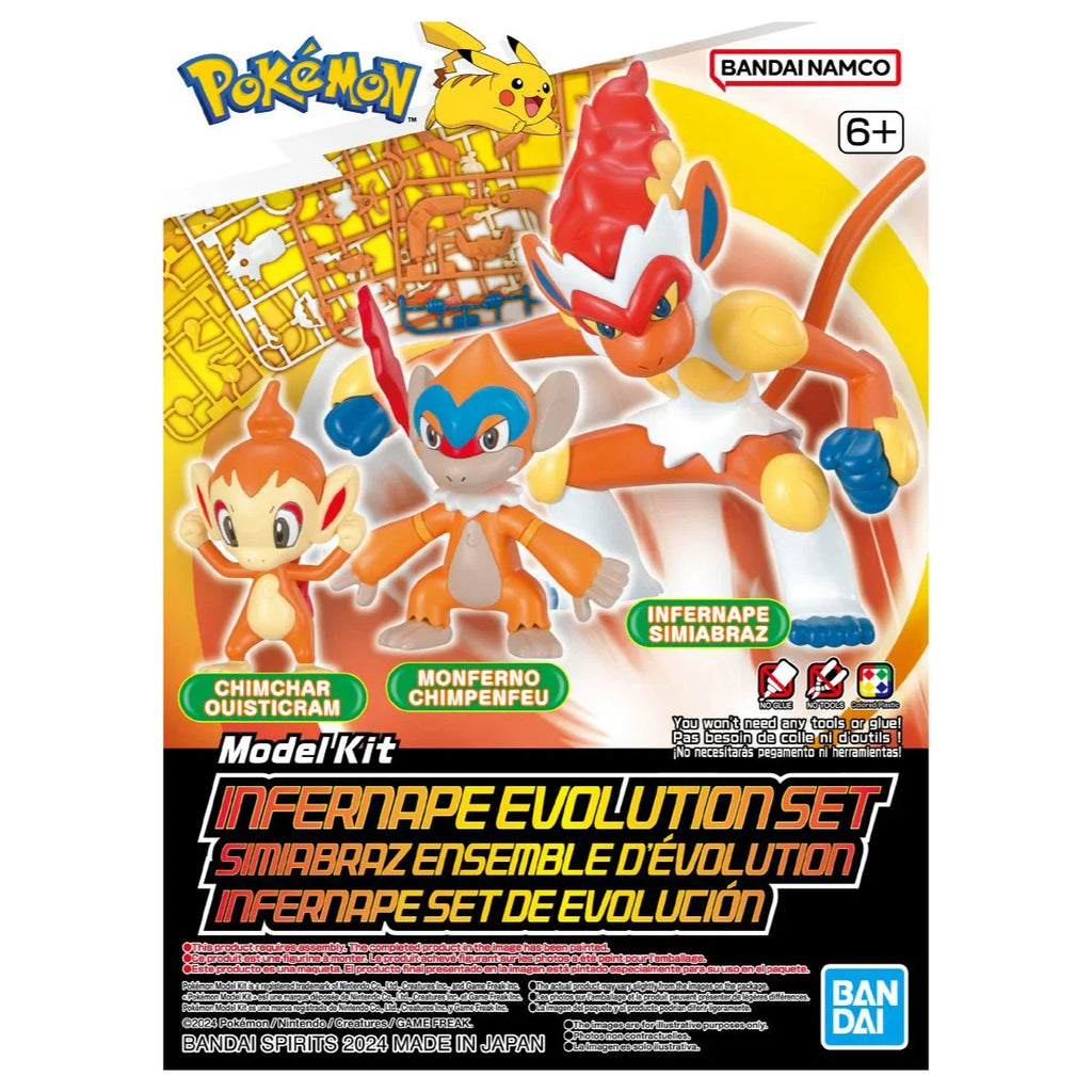 Bandai Pokemon Pokemon Model Kit Infernape Evolution Set - G5066566