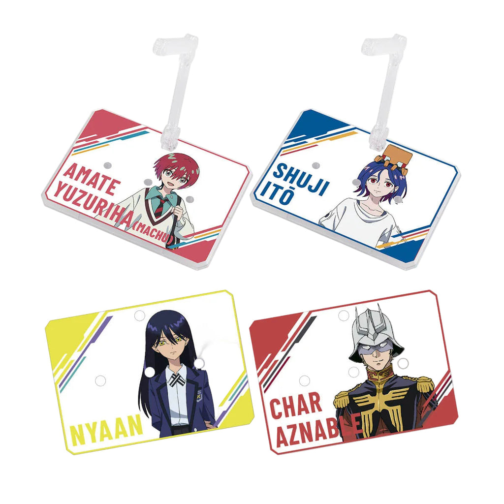 Bandai  ACTION BASE 7 [CLEAR COLOR] Mobile Suit Gundam GQuuuuuuX STICKERS SET - 5068582
