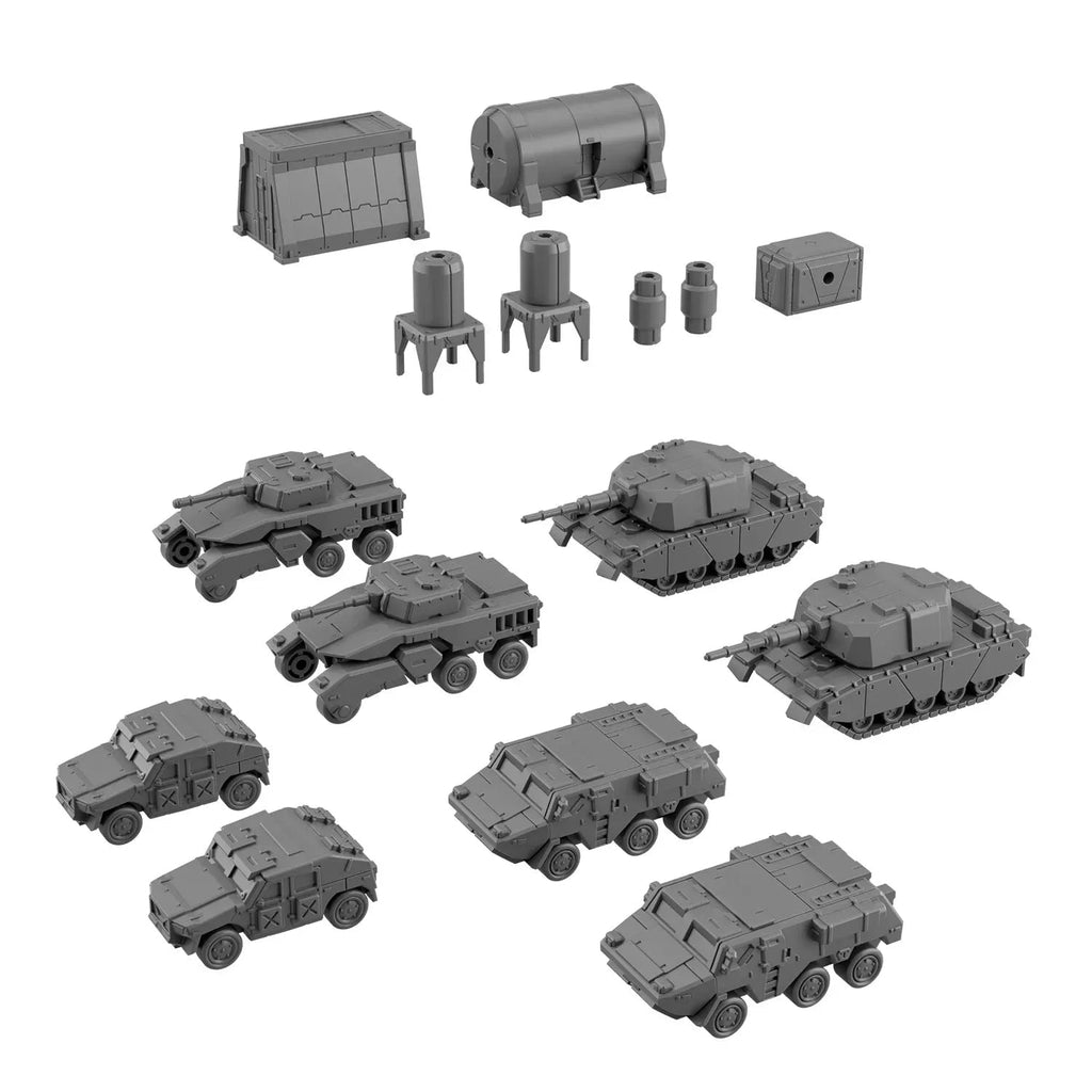 Bandai - 30MM 1/144 Option Parts Set 24 (Multi Object 1) - G5072550