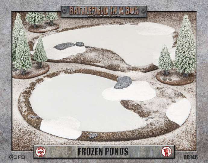 Battlefield in a Box - BB146 - Frozen Ponds (winter)