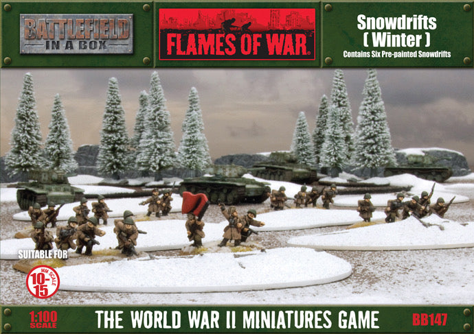 Battlefield in a Box - BB147 - Snowdrifts: Winter