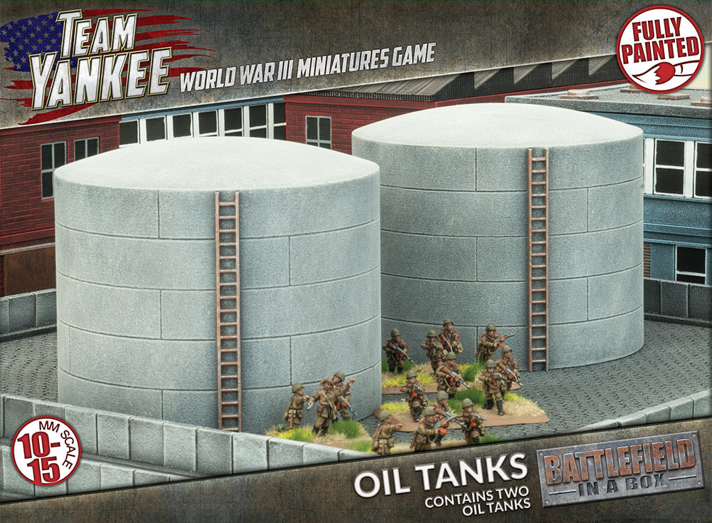 Battlefield in a Box - BB190 - Oil Tanks