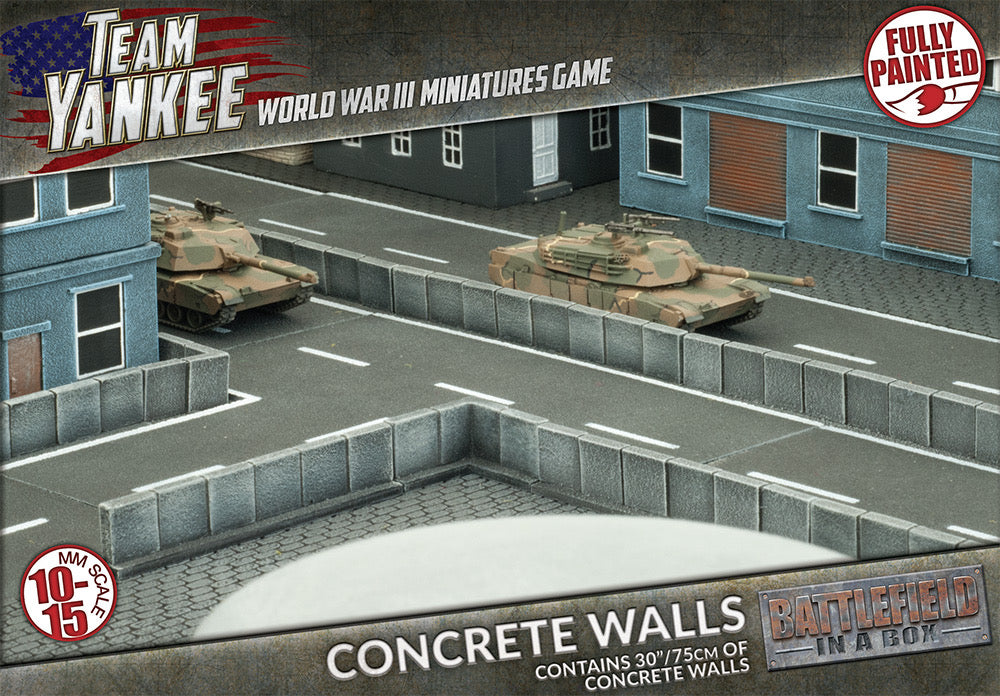 Battlefield in a Box - Concrete Walls - BB191
