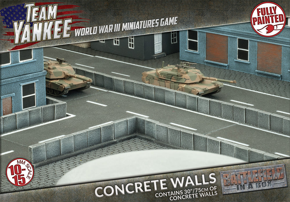 Battlefield in a Box - BB191 - Concrete Walls