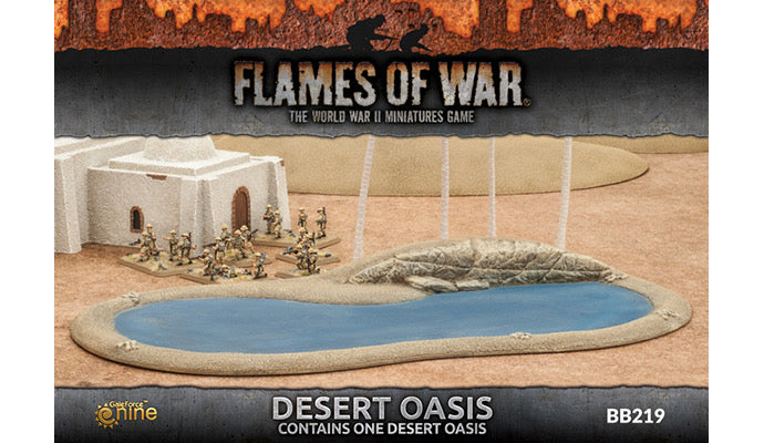 Flames of War - BB219 - Battlefield in a Box: Desert Oasis