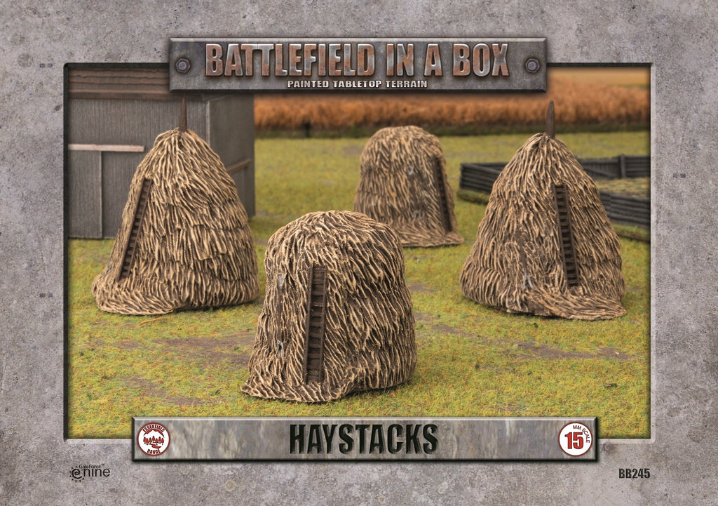 Battlefield in a Box - BB245 - Haystacks (x4)