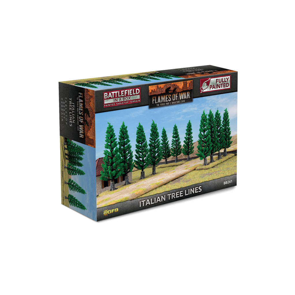 Battlefield in a Box: Italian: Tree Lines (x3) - BB261