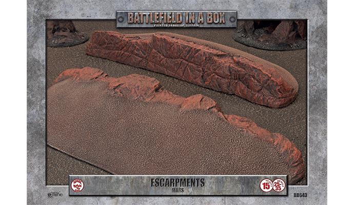 Battlefield in a Box - Escarpments - Mars