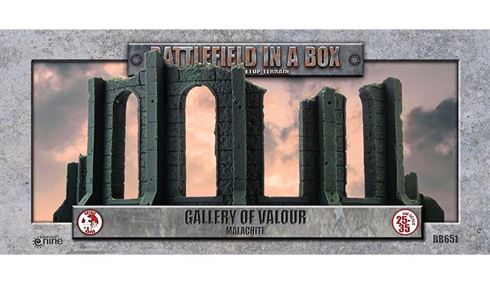 Battlefield in a Box - BB651 - Gallery of Valour - Malachite