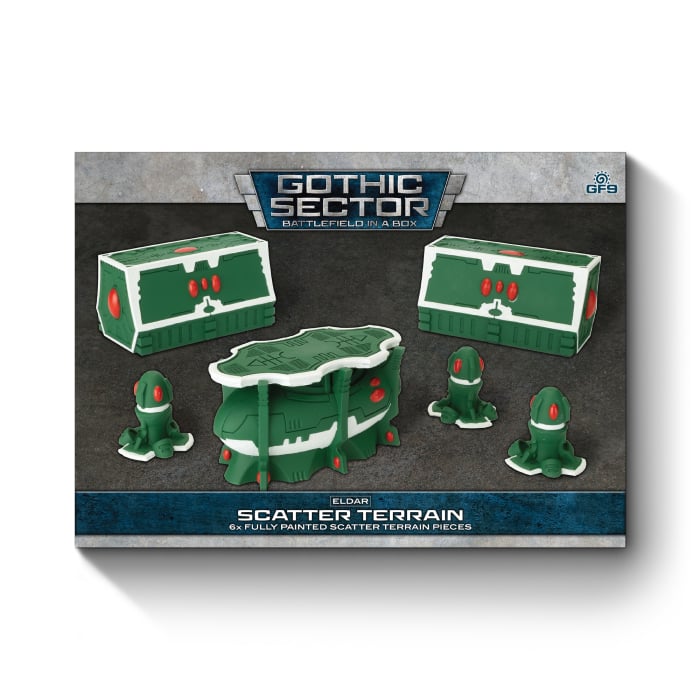 Battlefield in a Box - BB721 - Gothic Sector: Eldar Scatter Terrain (x6)