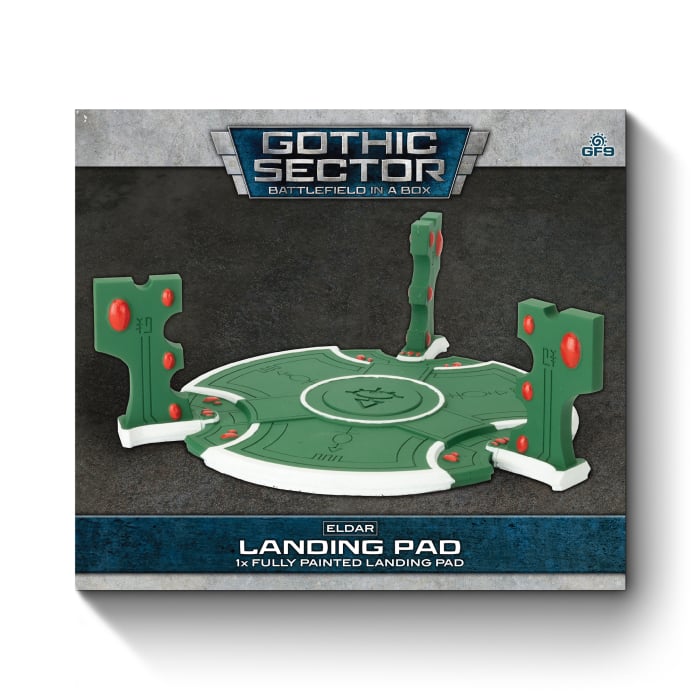 Battlefield in a Box - BB722 - Gothic Sector: Eldar Landing Pad (x1)