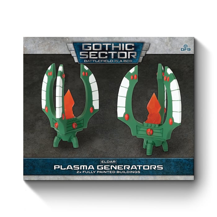 Battlefield in a Box - BB724 - Gothic Sector: Eldar Plasma Generators (x2)