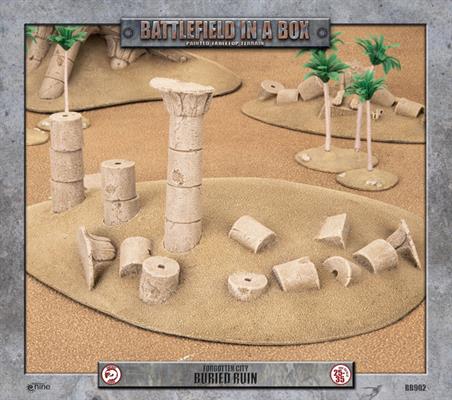 Battlefield in a Box - BB902 - Forgotten City - Buried Ruin