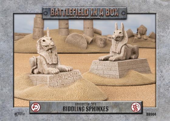 Battlefield in a Box - BB904 - Forgotten City - Riddling Sphinxes