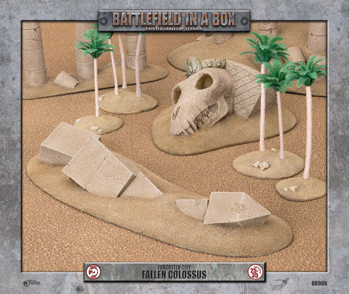 Battlefield in a Box - BB906 - Forgotten City - Fallen Colossus