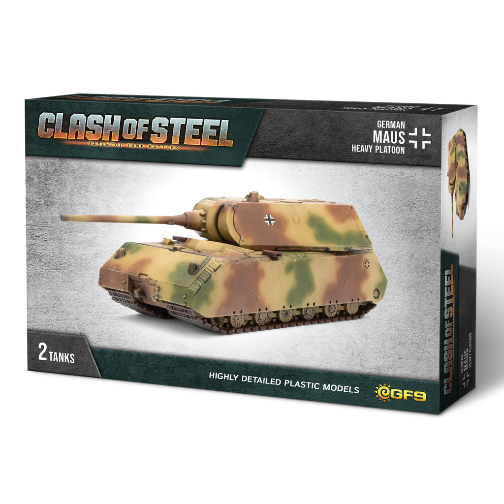 Clash of Steel - CSG01 - Maus Heavy Tank Platoon