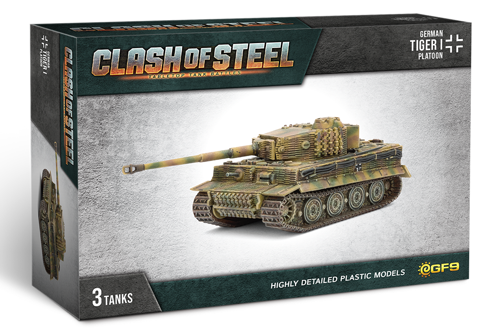 Clash of Steel - CSG04 - Tiger I Tank Platoon