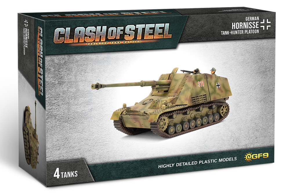 Clash of Steel - CSG06 - Hornisse Tank-hunter Platoon (x4 Plastic)