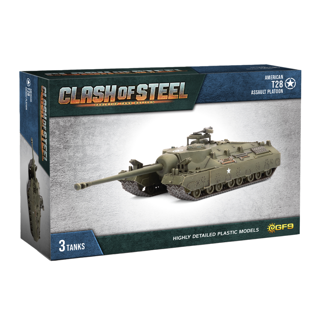 Clash of Steel - CSU01 - T28 Assault Tank Platoon