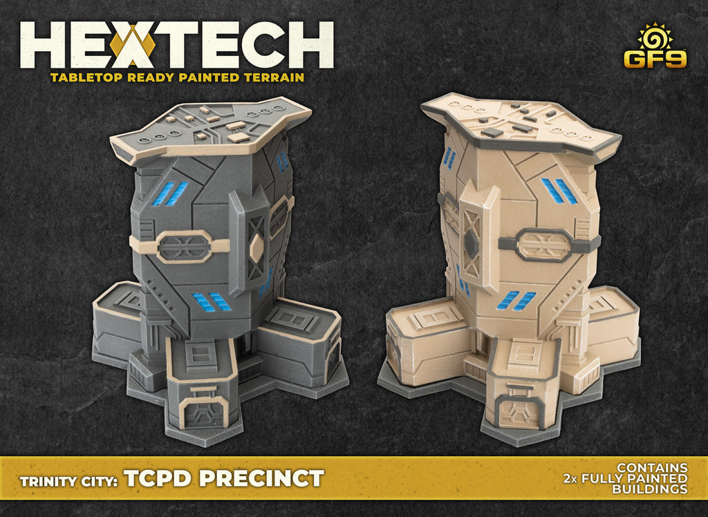 Battlefield in a Box - HEXT05 - Hextech TCPD Precinct