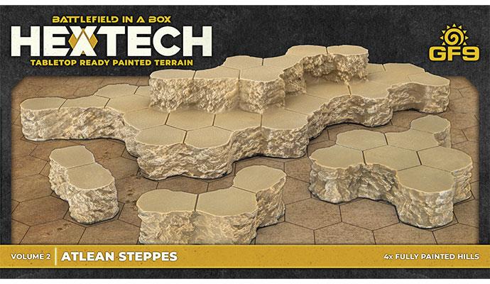 Battlefield in a Box - HEXT13 - Hextech Atlean Steppes Vol 2