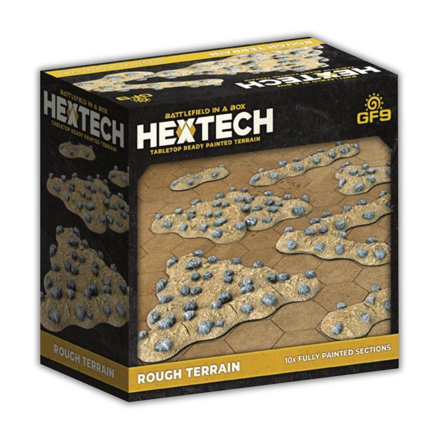 Battlefield in a Box - HEXT17 - Hextech Rough Terrain