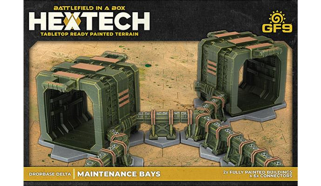 Battlefield in a Box - HEXT24 - Hextech Dropbase Delta Maintenance Bays