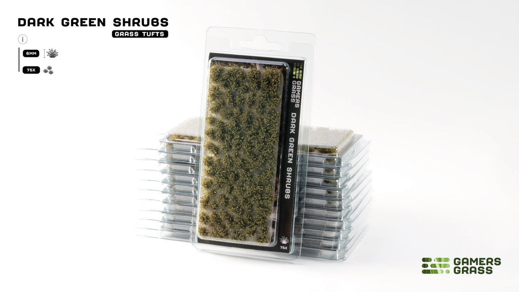 Gamers Grass - GGFS-DAG - Flowers: Dark Green Shrubs