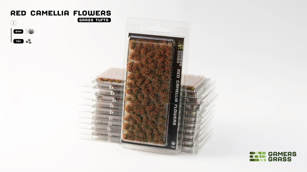 Gamers Grass - GGFS-RC - Flowers: Red Camellia Flowers