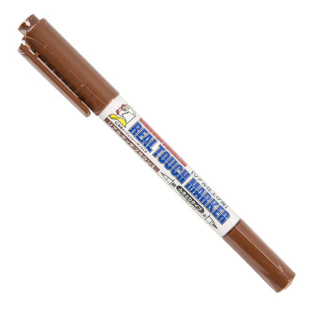 Mr Hobby - GM407 - Gundam Marker - Real Touch Marker Brown